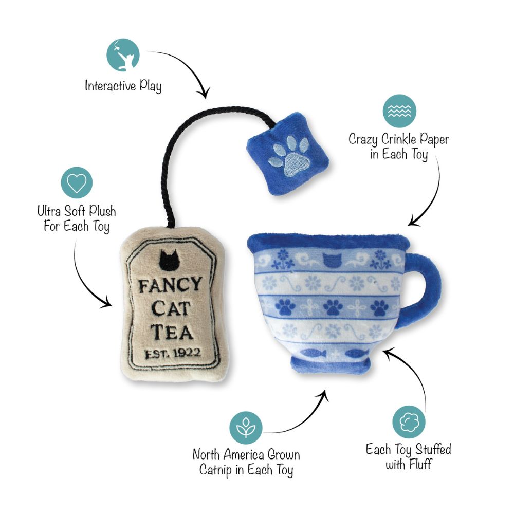 WalaDog - 2 Juguetes con Catnip para Gato - High Tea de Fringe®_2