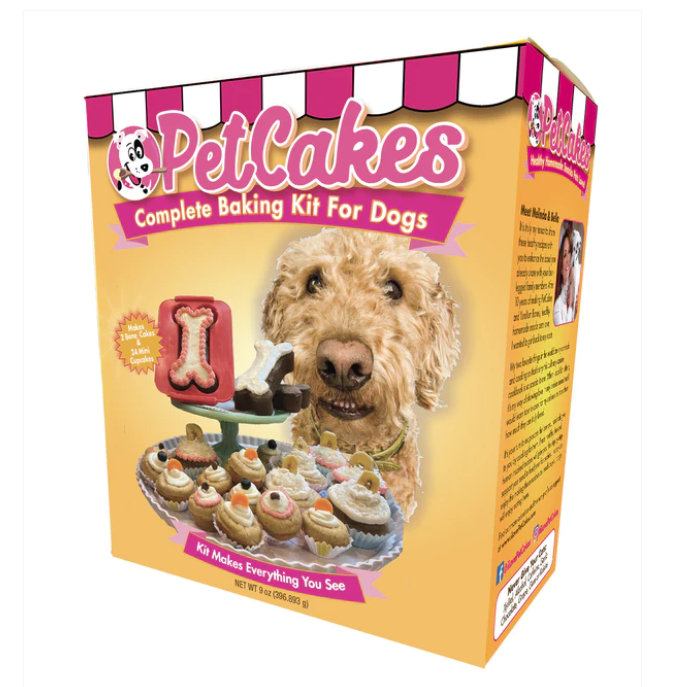 Kit Completo para Pastel y Cupcakes para Perros - PetCakes Complete Baking Kits for Dogs de Pet Cakes®_Waladog