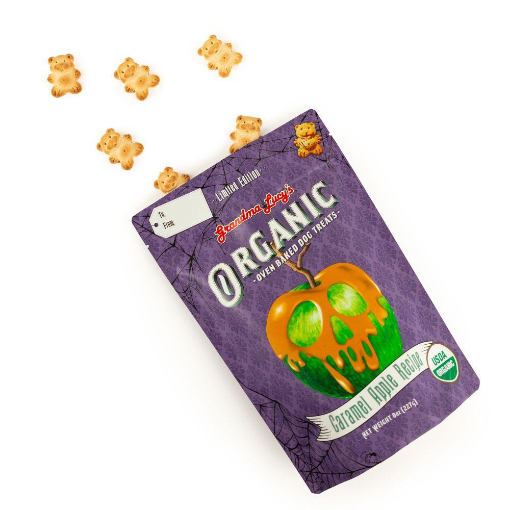 Premios Orgánicos Horneados de Manzana Caramelizada - Caramel Apple Recipe de Grandma Lucy's®