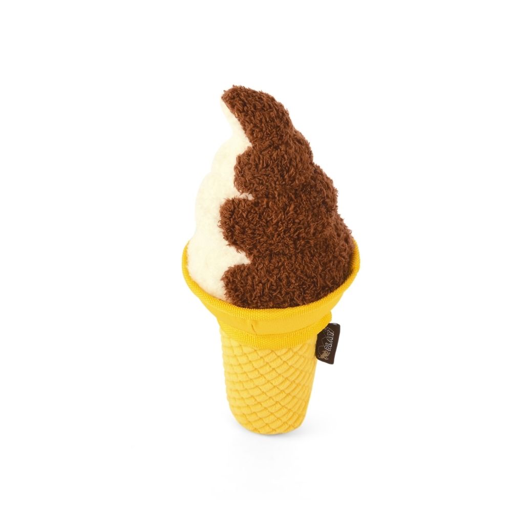 Juguete Tipo Plush para Perro - Swirls n Slobbers Soft Serve Ice Cream Cone de P.L.A.Y. - Waladog_7