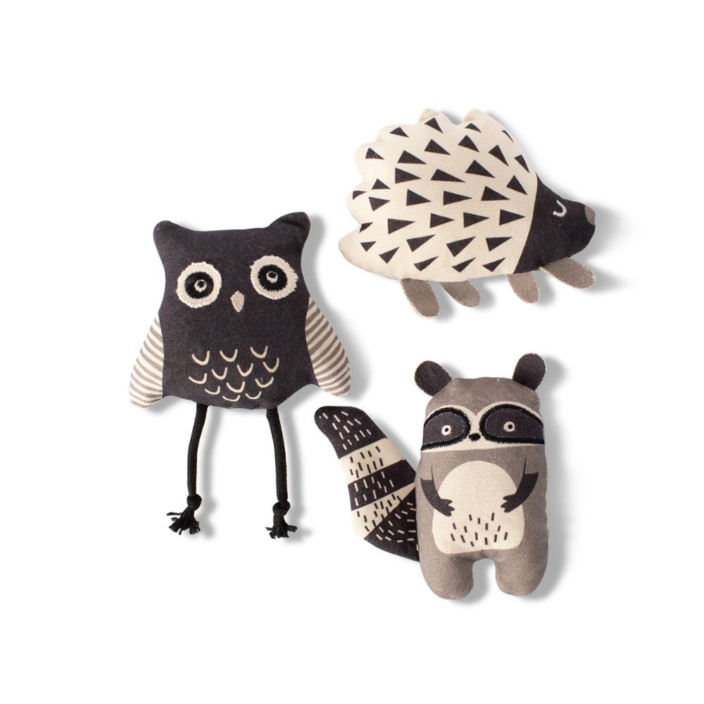 Set de 3 Juguetes Tipo Plush para Perro - Wild Ones Mini de Fringe®