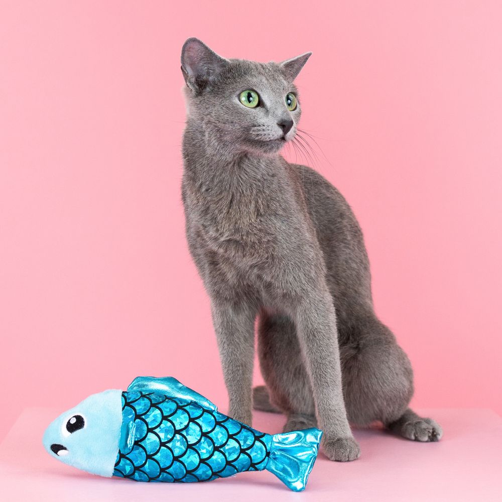 WalaDog - Juguete con Catnip para Gato - A Little Fishy de Fringe®_3