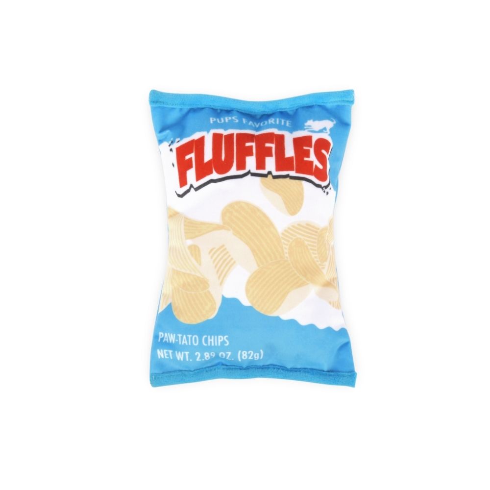 Juguete Tipo Plush para Perro - Fluffles Chips de P.L.A.Y. - Waladog_1