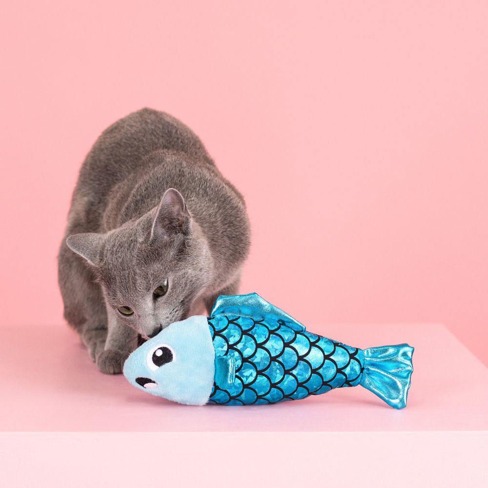 WalaDog - Juguete con Catnip para Gato - A Little Fishy de Fringe®_5