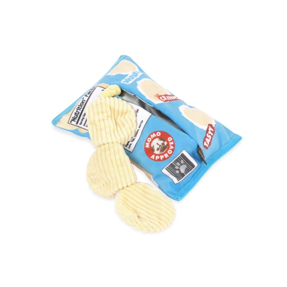 Juguete Tipo Plush para Perro - Fluffles Chips de P.L.A.Y. - Waladog_3