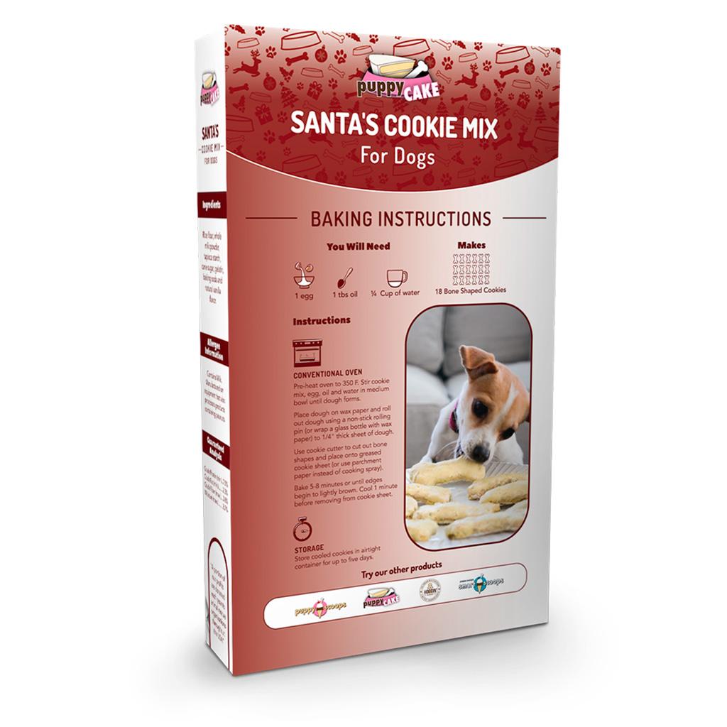 Mezcla para Galletas para Perro - Santa's Cookie Mix de Puppy Cake®