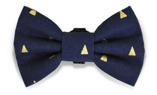 Moño Tipo Bow Tie de Tela Suave para Perros - Egypt Blue